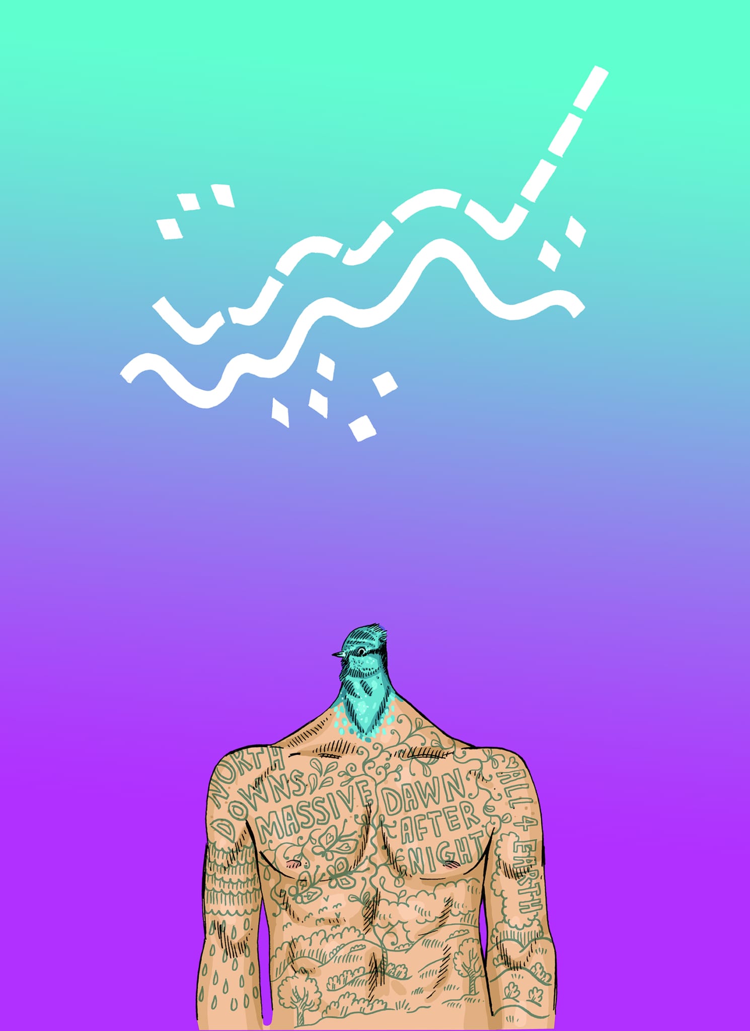 Dawn After Night BLUE TIT